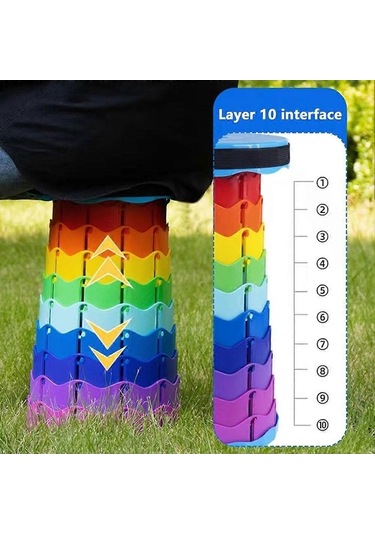 Bloomnest Phmall Açık Hava Sandalyesi - Taşınabilir, Katlanabilir, Hafif, Kamp, Plaj, Balıkçılık, Bahçe, Seyahat Sandalyesi - Avokado Yeşili Yeşil