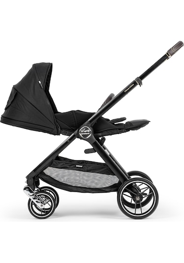 Kanz X-go Ultimate Travel Sistem Bebek Arabası Silver Siyah Antrasit - Siyah