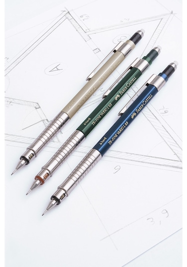 Faber-Castell TK Fine Vario Lüx Versatil Kalem, 0.5 mm, Champagne Gold, Ayarlanabilir Uç, Ergonomik Tasarım