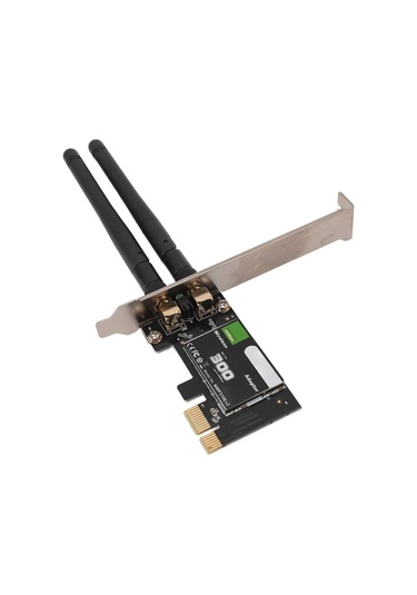 Xindoker 300mbps 802.11n Pcı-ex1 Masaüstü Kablosuz Wifi Adaptörü, 2.4ghz, Windows 7/8/10/11 Ve Linux Uyumlu, Çift Antenli