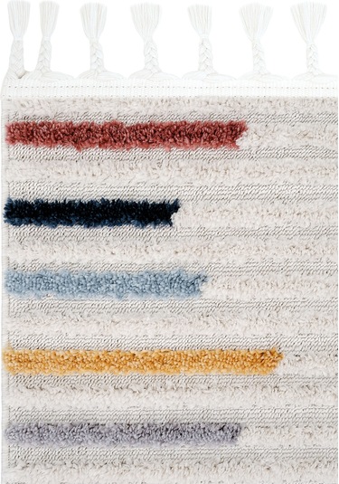 Cool Halı Palazzo Yumuşak Bukle Tezgah Önü Leke Tutmaz Kabartmalı İskandinav Renkli Mutfak Halısı