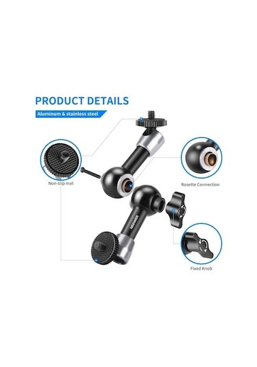 Neewer St-15 5.9'' 15cm 1/4'' Vidalı Magic Arm