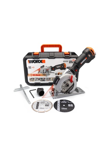 Worx WX437 800 Watt 120 MM Profesyonel Çok Amaçlı Lazerli Daire Testere