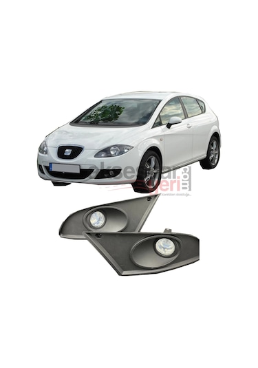 Seat Leon Mk2 2005-2010 Uyumlu Sis Farı Seti Ampul Dahildir