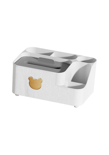 Suntek Gece Standı Ofis Dresser Beyaz L Için Doku Kutusu Tutucu