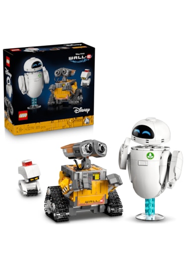 LEGO® ǀ Disney ve Pixar WALL-E ve EVE 43279 - Yetişkinler için Animasyon Film Temalı Koleksiyonluk Model Yapım Seti (811 Parça)