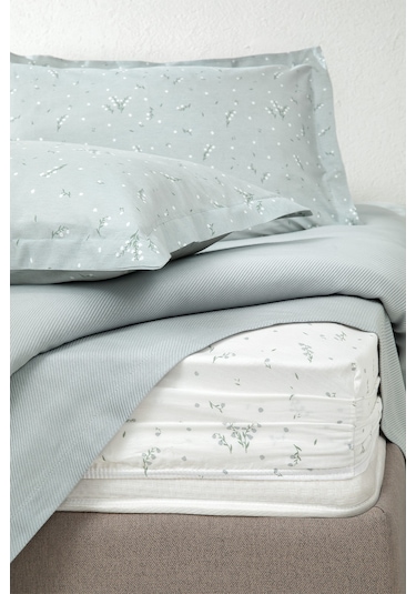 Yataş Bedding Ramona Tek Kişilik Bambu Pike Takımı 160x220 CM Adaçayı