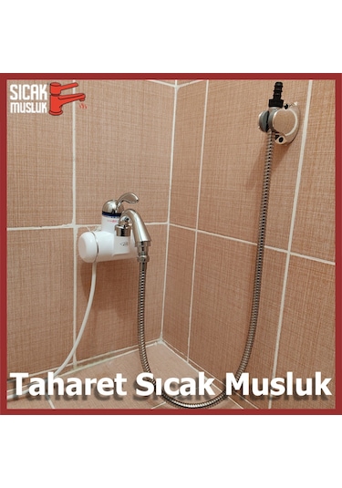 Sıcak Musluk Elektrikli Taharet Sıcak WC Musluk Ani Su Isıtıcı THR-2B