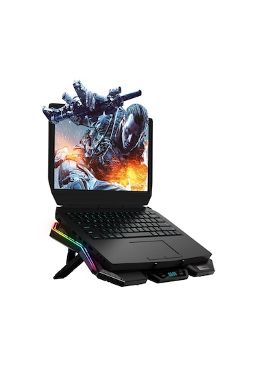 Rampage AD-RX44 X-GALE 17.3" 6 Fanlı Notebook Soğutucu