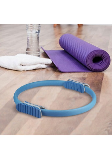 Dolıty Pilates Ring Circle Esnek Pratik İç Uyluk Egzersiz Mavi Mavi