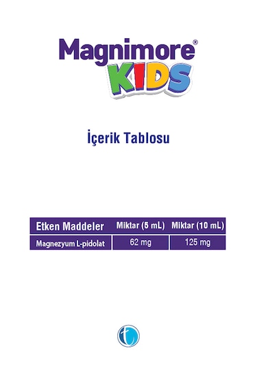 Magnimore Kids Magnezyum Pidolat 200 Ml