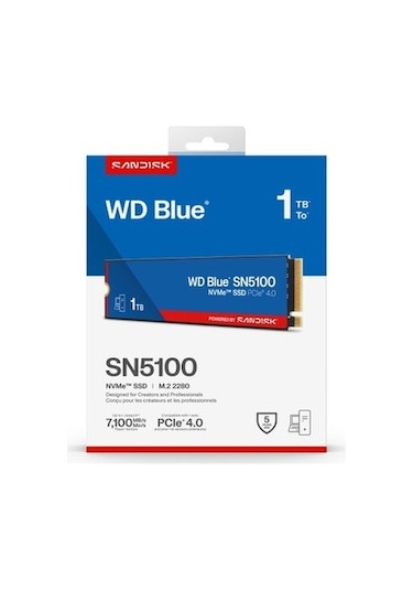 Wd Blue Sn5100 1tb M.2 Nvme Ssd 7100/6700