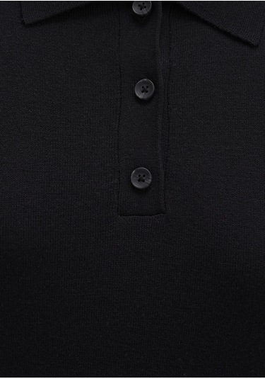 Mavi - Siyah Triko Polo 1710712-900 Siyah