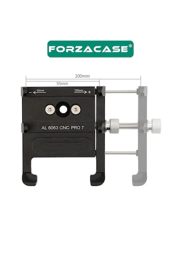 Bisiklet Motosiklet Scooter Gidon Metal Telefon Tutucu - P7 Fc982