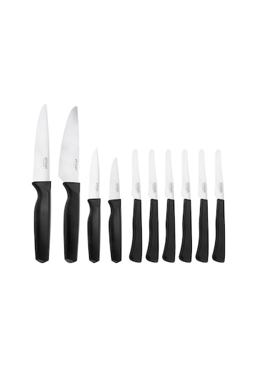 Emsan Kobe Bıçak Seti 10'lu Siyah