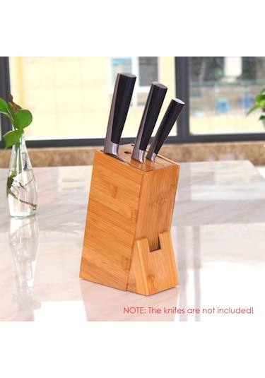 Reedark "ahşap Mutfak Bıçaklığı - Bıçak Ve Makas Organizatörü 155x85x225mm " Diğer