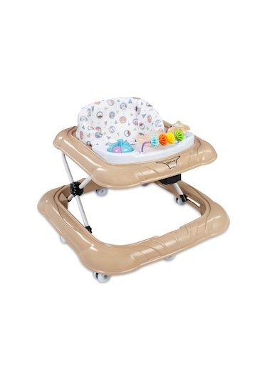 Baby Force Lüks Müzikli Yürüteç - Kahverengi Standart