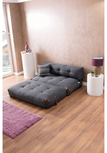 Good Night Çift Kişilik Aktivite Koltuğu & Kanepe 140cm Genişlik Antrasit