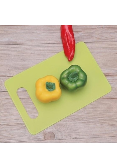 Mavi Mutfak Doğrama Kaymaz Kesme Bloğu Düz Renk Pişirme Plaka Tahtası Aracı