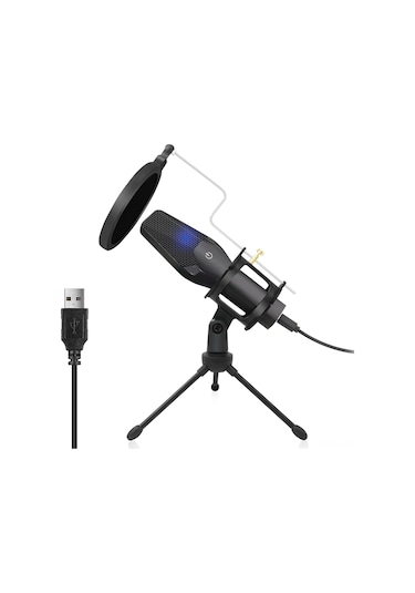 Lemestar "profesyonel Usb Mikrofon Seti - Bilgisayar, Kayıt, Konferans Ve Yayın İçin Komple Ekipman"