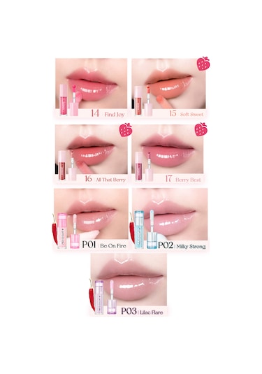 Dudaklara Dolgun Ve Işıltılı Görünüm Sunan Gloss Perıpera Ink Glasting Lip Gloss 9 Grow On You 9 Grow On You