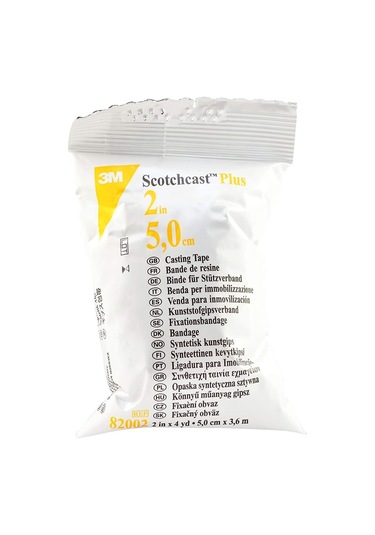 3M Scotchcast Plus 82002 Sentetik Alçı 2 İnc 5Cmx3.6M (10 Adet)