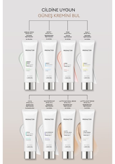 Cre'ars Hafif Kapatıcı Pürüzsüz Görünüm Sunan Güneş Kremi Natural Beige SPF50+ 50 ML