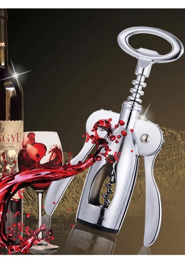 Maks Wıne Şarap Mekanik Tişör Açacağı Narzan 138071266 Gümüş