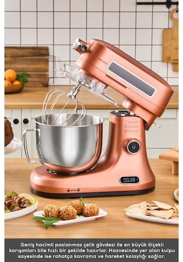 Karaca Pro Artisan 1600 W 5 L Zaman Ayarlı Tartılı Mutfak Şefi