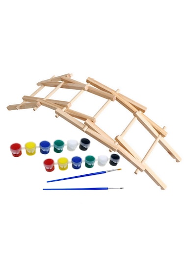 Ece Da Vinci Köprüsü Deneyi 110 Mm Yüksekliğinde Boya Seti İle