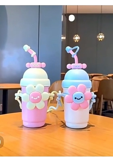 Didadodo Ofis Mavi Kedi Hasır Bardak Büyük Boy Buzluklu Xk Mavi Mavi Mavi