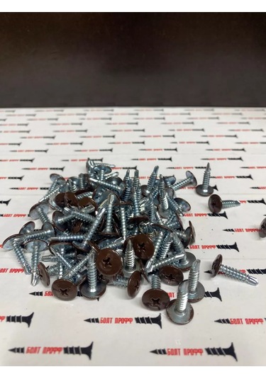 Bolt Proff 4,2x16 Ral 8017 Presli Tabanlı Vidalılar Matkap 200 Adet 252744299 Diğer