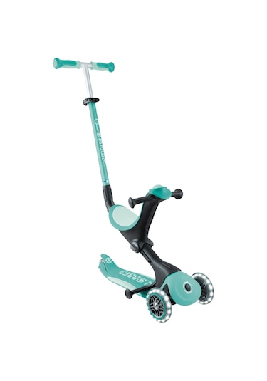 Globber Go Up Deluxe Işıklı Scooter - Mint Yeşili Yeşil