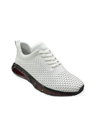 Luiz Paulo %100 Hakiki Deri Ortopedik Erkek Yürüyüş Casual Balon Taban El Yapımı Spor Ayakkabı Beyaz Luiz Paulo %100 Hakiki Deri Ortopedik Erkek Yürüyüş Casual Balon Taban El Yapımı Spor Ayakkabı Beyaz