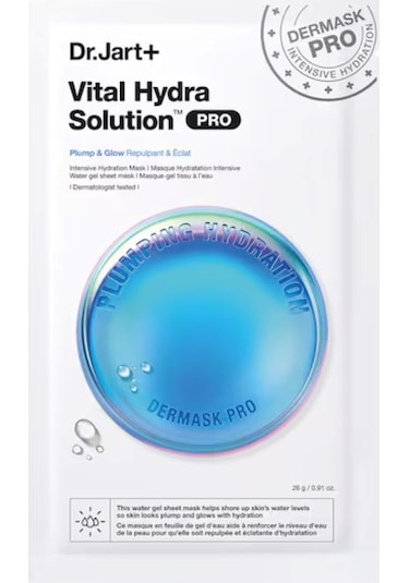 Dr. Jart Dermask Vital Hydra Solution Pro - Nemlendirici Kumaş Yüz Maskesi 26 G