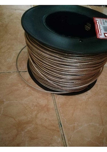 Makaralı 3 Mm Izoleli Çelik Halat 200 Metre 3 Milim Çamaşır Ipi P