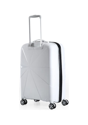 Ççs 5264 Polipropilen Büyük Boy Valiz Beyaz