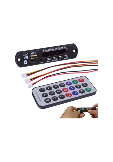 Usb Tf Radyo Kablosuz Mp3 Çalar Dekoderler Kurulu - Mp3 Çalar