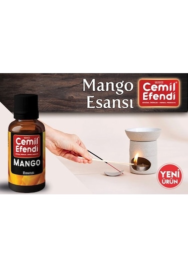 Cemilefendi Mango Esansiyel Uçucu Buhurdanlık Yağı 10 ML