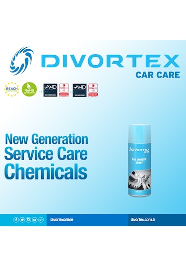 Divortex Güçlü Pas Sökücü ve Önleyici Sprey 400 ML x 12 Adet