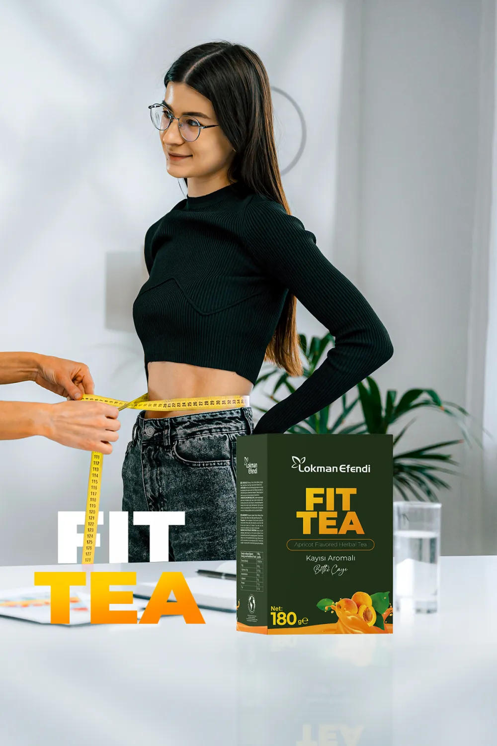 Lokman Efendi Kayısılı Form Çayı Fit Tea Bitkisel Karışım Detoks Çayı 180 Gr