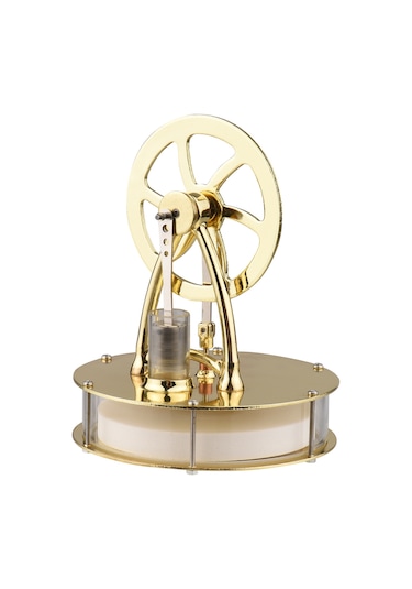 Ximistore9 D3 Metal Buhar Motoru - Bilimsel Deney Seti Ve Eğitici Oyuncak Hediyelik