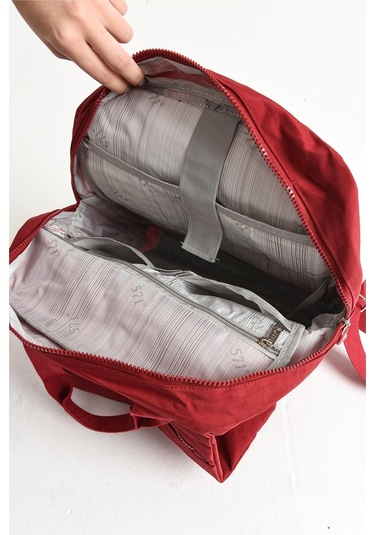 İki Fonksiyonlu Sırt Ve El Çantası Ultra Hafif Kırmızı Model:571-5h - Kırmızı