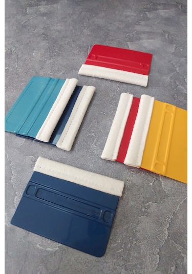 Keçeli Ragle 12 Adet Folyo & Cam Filmi Yapıştırma Aparatı