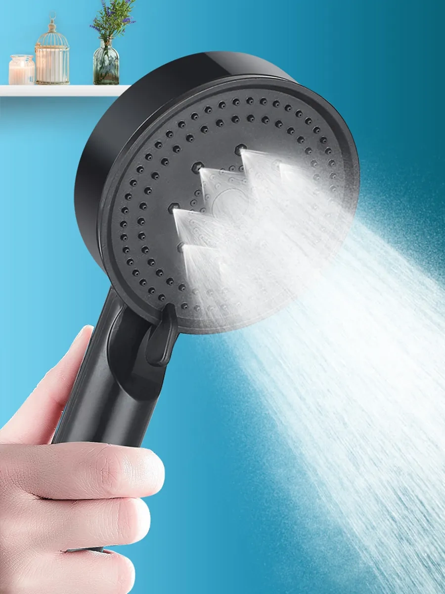 Menko Duş Başlığı Masajlı 330639834 Siyah