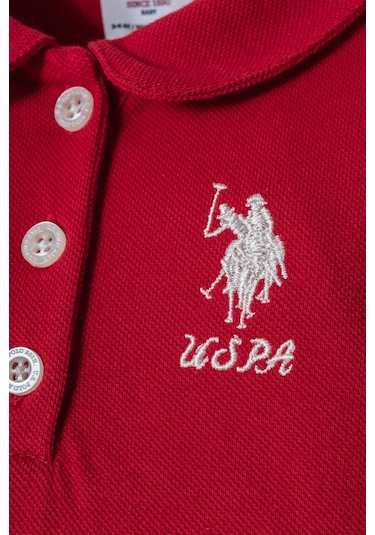 U.s. Polo Assn. Kız Bebek Kırmızı Tulum Kırmızı