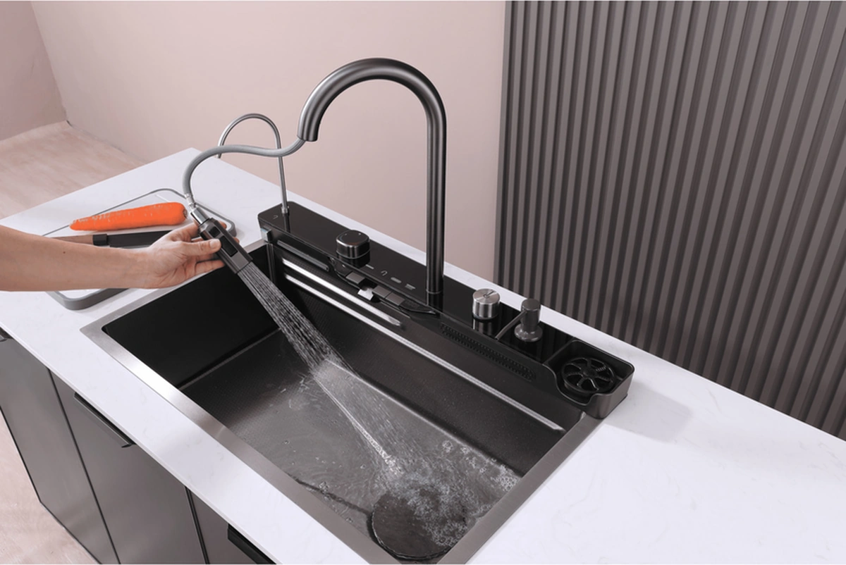 Boheme Vivart Teknolojik Evye Seti Antrasit