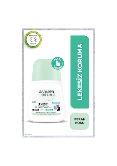 Garnier Mineral Lekesiz Koruma Kadın Roll-On Deodorant 50 ML