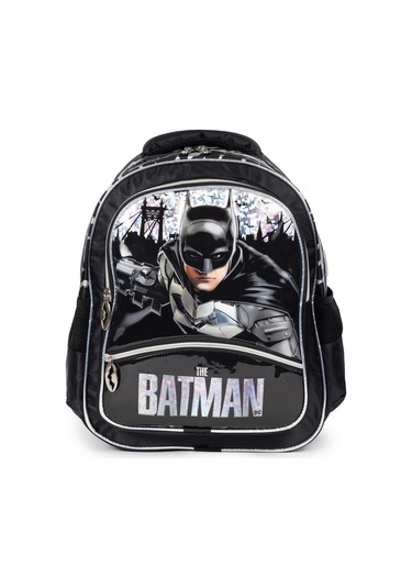 Necati Çanta Batman Figürlü Lisanslı İlkokul Sırt Çantası Siyah