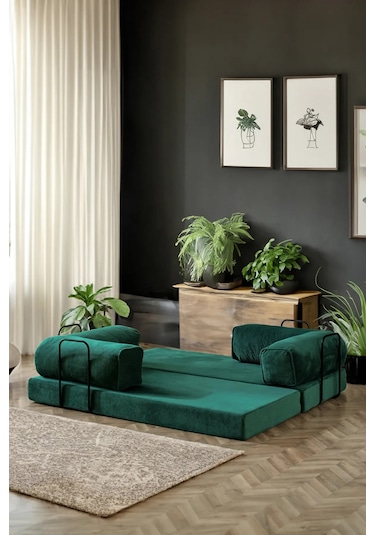 Mobetto Legoom Açılır Kanepe Yatak Olabilen, Aktivite Koltuğu - Yeşil